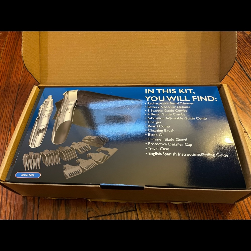 New beard trimmer set